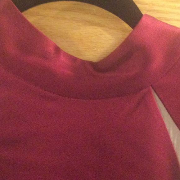 Alice + Olivia long Dress Bordeaux - Picture 7 of 14